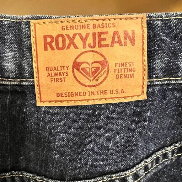 Roxy Jean Denim Skirt Size 3 - Picture 3 of 7